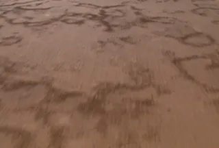 沙漠风沙视频素材