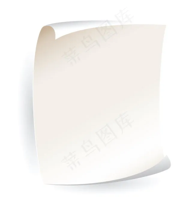 白色纸张图片eps,ai矢量模版下载
