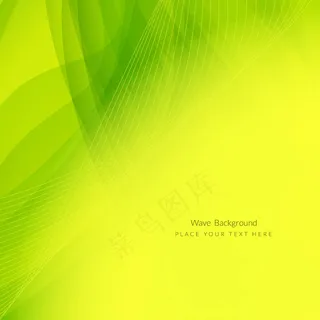 黄色背景矢量图