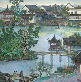 苏州园林拙政园图片