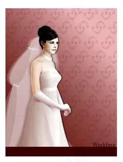 矢量婚礼人物179