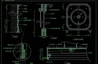 宾馆大厅服务台顶棚