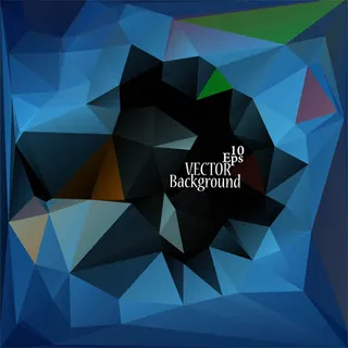 立体商务时尚背景图