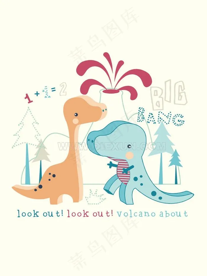 可爱卡通图片ai矢量模版下载