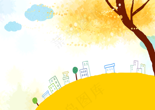 感恩节感恩父母中小学生免费小报手抄...