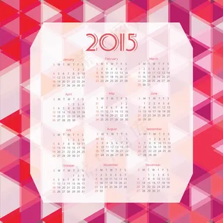 创意时尚2015年挂历