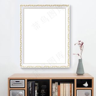 大厅客厅卧室背景墙墙壁壁纸场景样机