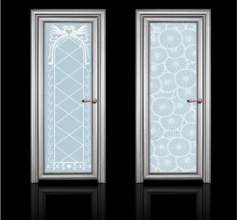 移门刻绘图 玻璃线图图片