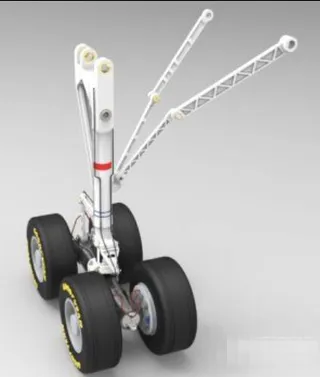 飞机起落架三维模型下载