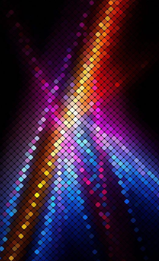 绚丽光影马赛克背景矢量素材