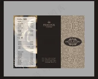 咖啡宣传单图片