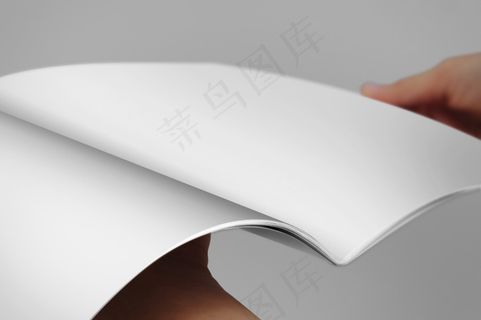 空白杂志画册样机