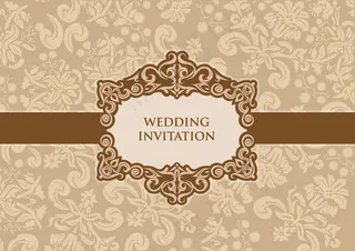 温柔的桃花婚礼邀请