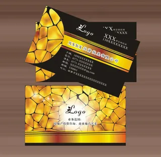 商务名片 投资公司名片