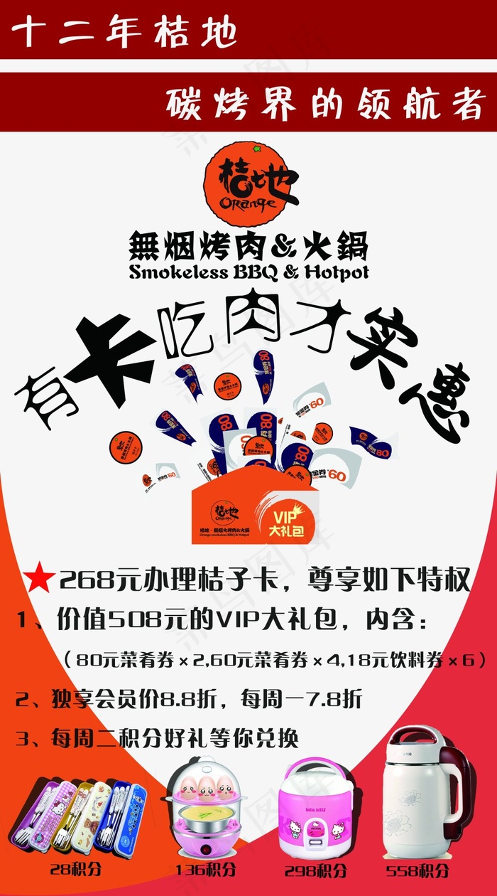 会员卡海报图片