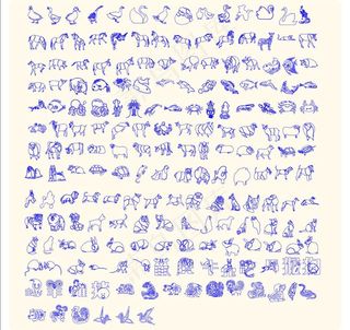 手绘矢量动物图片