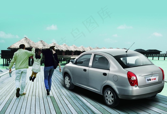 奇瑞汽车qq6图片