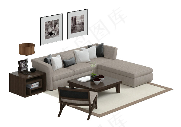 沙发模型