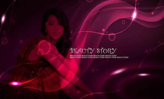 化妆品背景素材图片