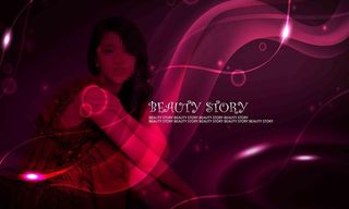 化妆品背景素材图片