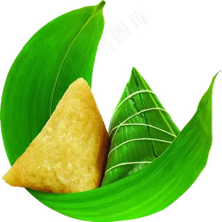 卡通粽子设计端午节海报免扣素材