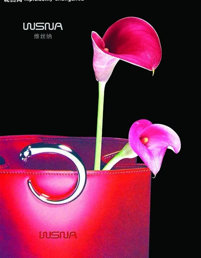 皮具海报图片psd模版下载