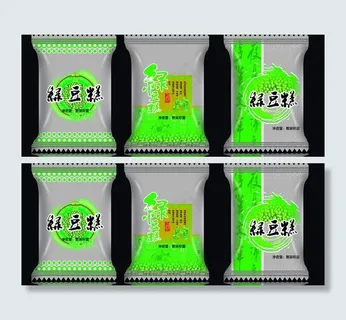 绿豆糕包装图片