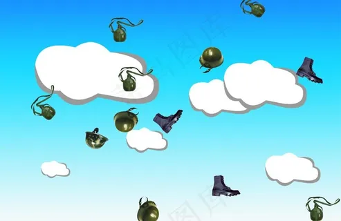 云头盔靴子图片