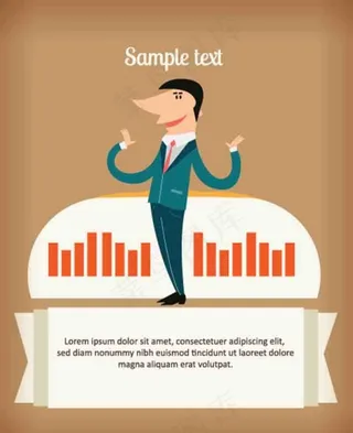 金融商业插画设计素材