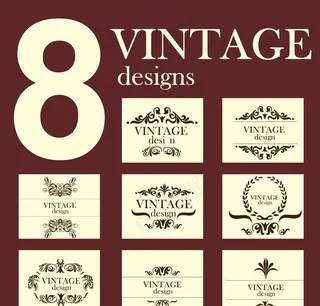 欧式花纹背景素材矢量图格式下载