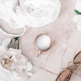 简约小清新文艺风插花静物摆拍背景