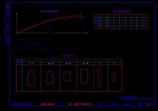 横系梁壹般构造图cad图纸