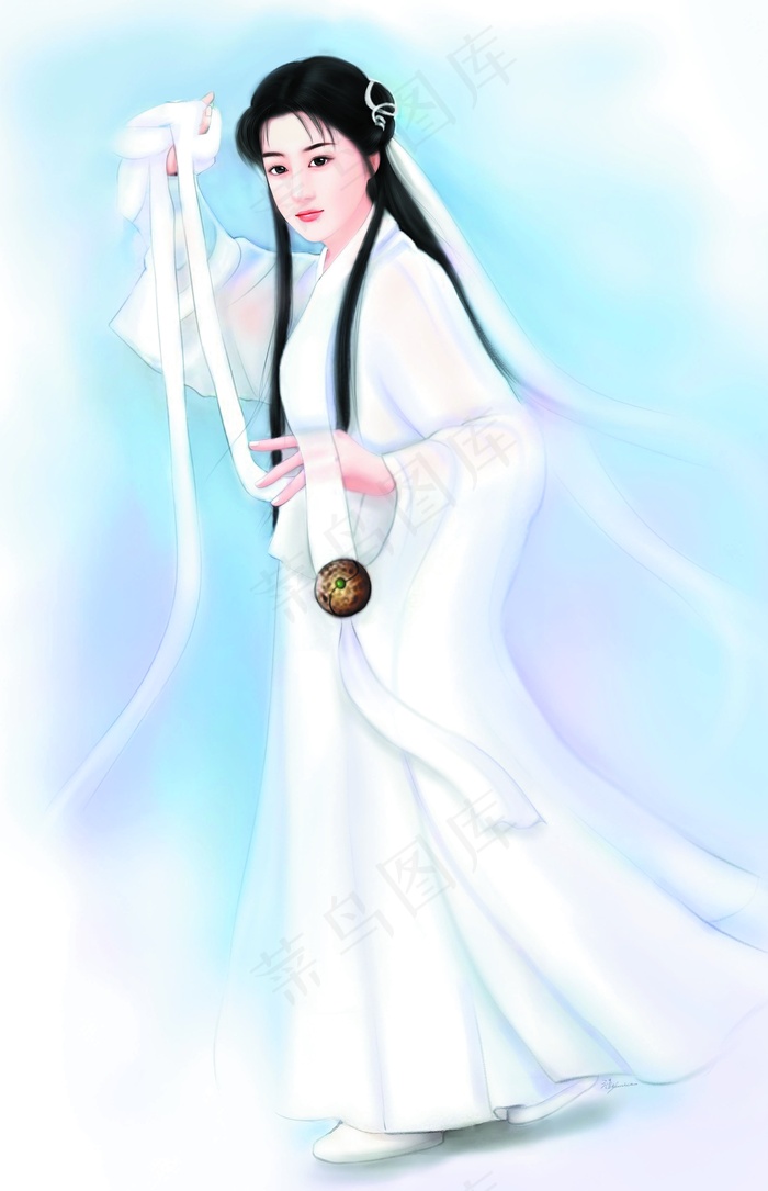 小龙女图片