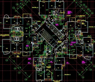 黄埔雅苑 标准层平面图图片