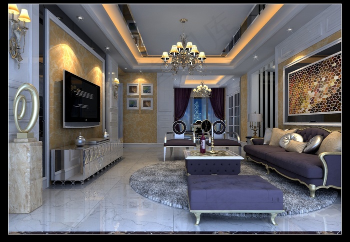 欧式装修设计效果图