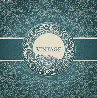 欧式花纹背景图片
