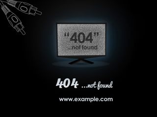 网页未找到网页模板的设计