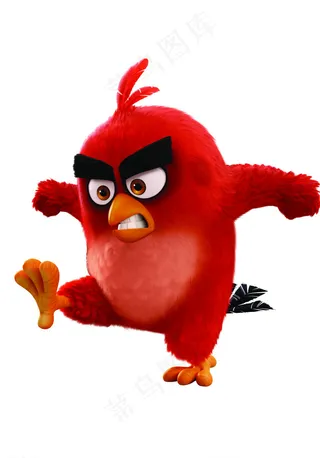 愤怒的小鸟 胖红 系 列图片