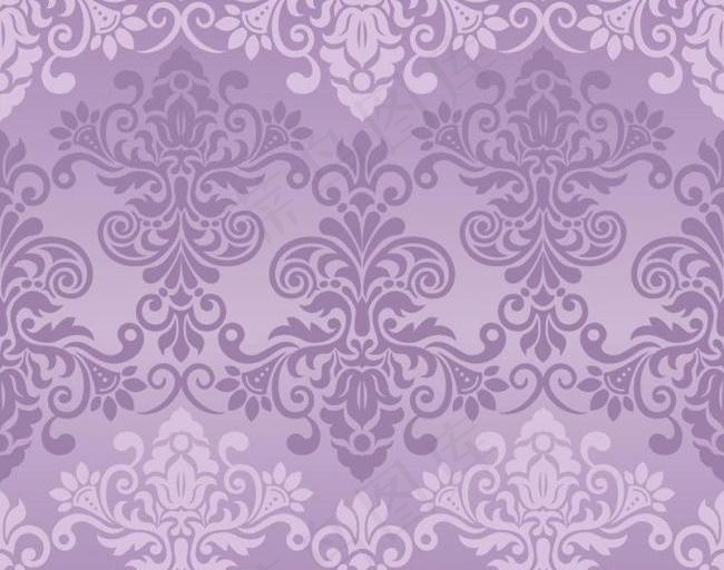 欧式花纹背景图片