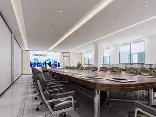 公司会议室效果图