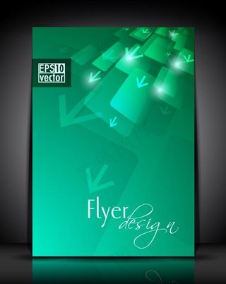 3d动感箭头方块图片