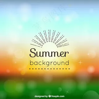 黄色背景矢量图