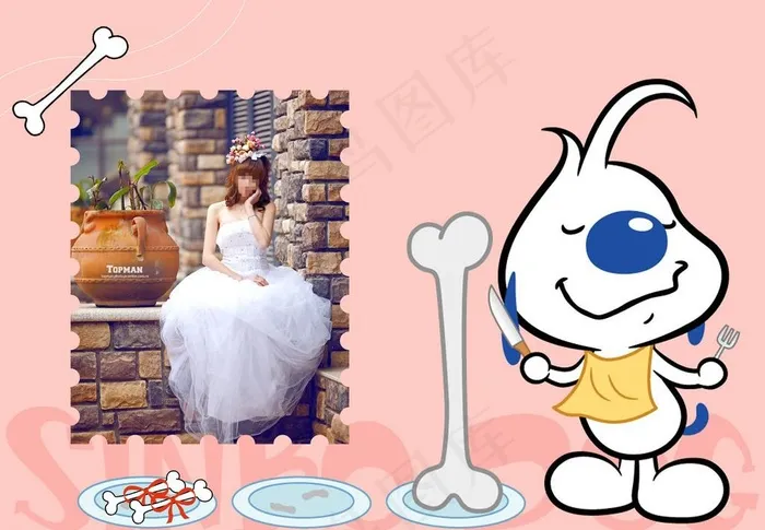 相框模板图片psd模版下载