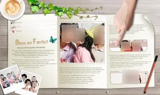 地板上的海报图片