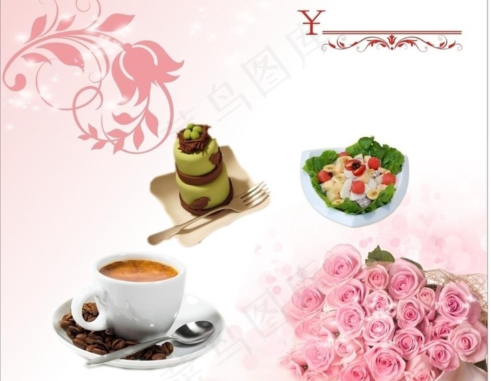 西餐茶点图片