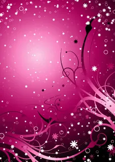 酒红色时尚花纹