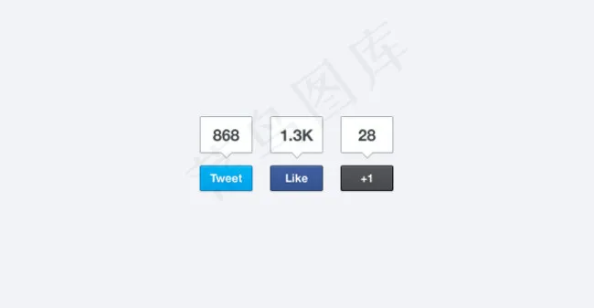 精美图标PSD分层素材psd模版下载