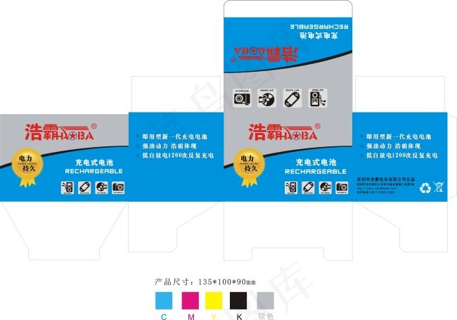 外包装设计cdr矢量模版下载