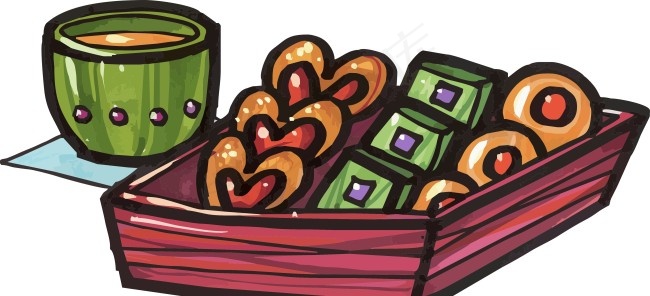 卡通食物免费下载