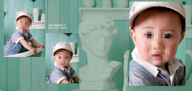 儿童相册模板下载